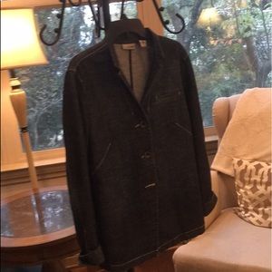 Chico's platinum jean jacket